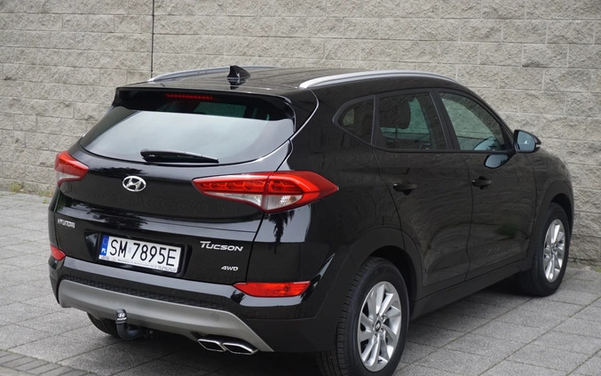 Hyundai Tucson cena 78900 przebieg: 104000, rok produkcji 2017 z Mysłowice małe 704